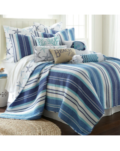 Quilt Set: Camps Bay -TWIN ,w/1 Standard Sham
