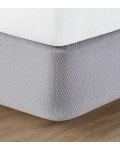 Box Spring Wrapper; King Diamond 75x79x9; Color - Smoke