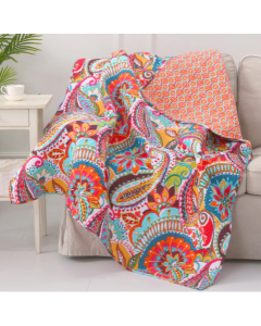 Quilted Throw: Rhapsody