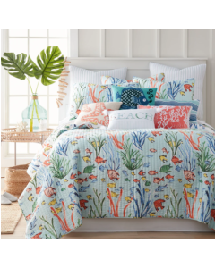 Quilt Set: Sancti Petri - TWIN w/1 Standard Sham