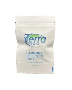 Terra Breeze Dish Soap .5 oz., eco-friendly, hypoallergenic formula with fresh scent. Ideal for vacation rental amenities, hotels & Airbnbs. Bulk hospitality is essential. Case of 150.