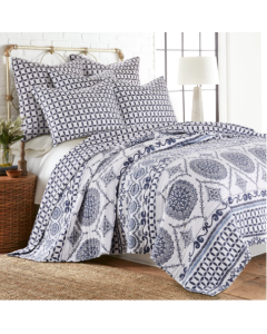 Quilt Set: Valentina -KING, w/2 King Shams